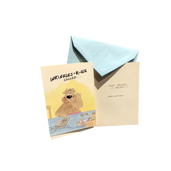 41 New Funny Vintage Characters Birthday Getting Older Greeting Cards Envelopes - Picture 7 of 9